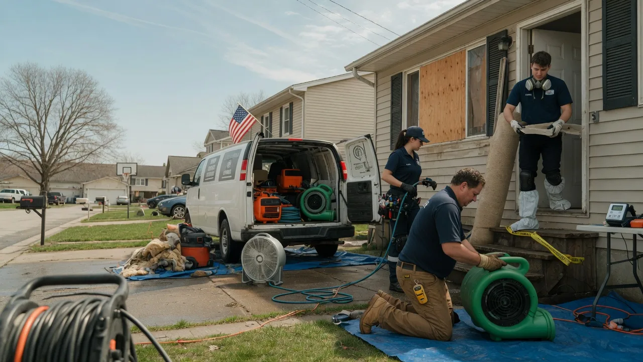 Water Damage Restoration in Keensburg, IL near me